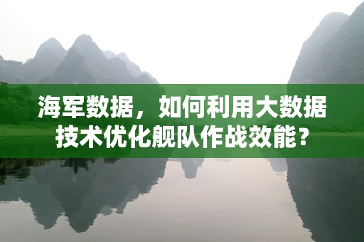 海军数据，如何利用大数据技术优化舰队作战效能？