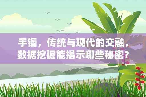 手镯，传统与现代的交融，数据挖掘能揭示哪些秘密？