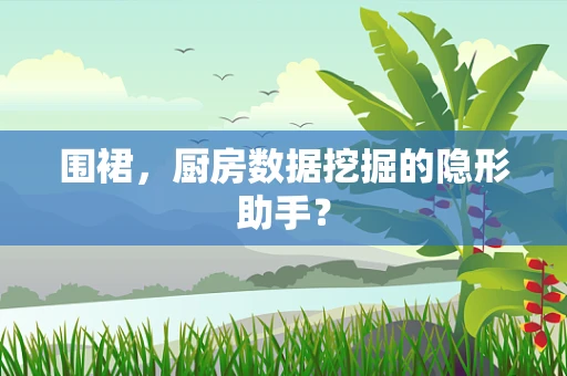 围裙，厨房数据挖掘的隐形助手？