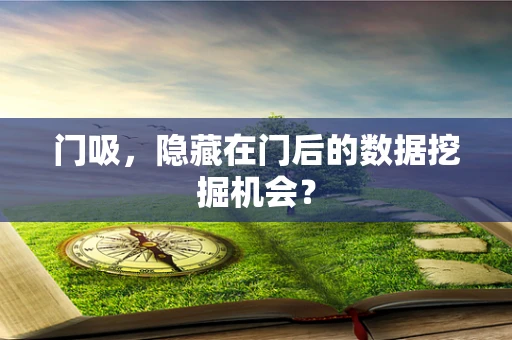 门吸，隐藏在门后的数据挖掘机会？