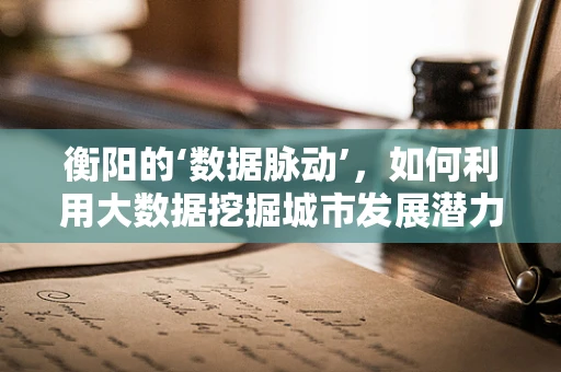 衡阳的‘数据脉动’，如何利用大数据挖掘城市发展潜力？