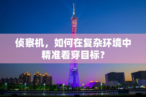 侦察机，如何在复杂环境中精准看穿目标？