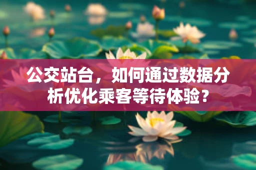 公交站台，如何通过数据分析优化乘客等待体验？