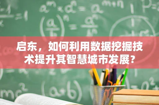 启东，如何利用数据挖掘技术提升其智慧城市发展？