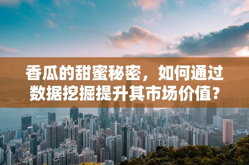 香瓜的甜蜜秘密，如何通过数据挖掘提升其市场价值？