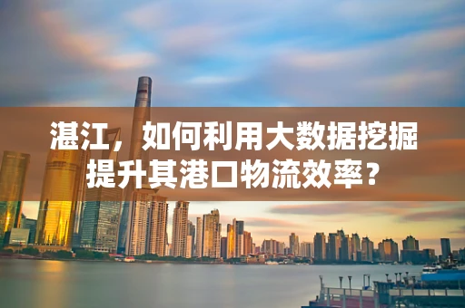 湛江，如何利用大数据挖掘提升其港口物流效率？