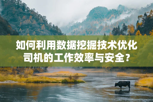 如何利用数据挖掘技术优化司机的工作效率与安全？
