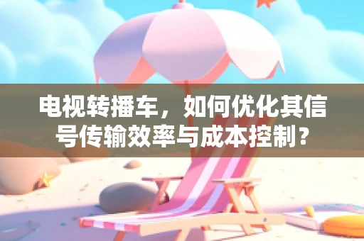 电视转播车，如何优化其信号传输效率与成本控制？