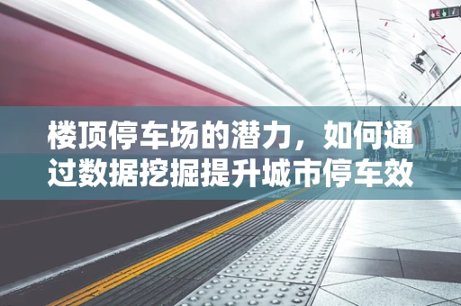 楼顶停车场的潜力，如何通过数据挖掘提升城市停车效率？