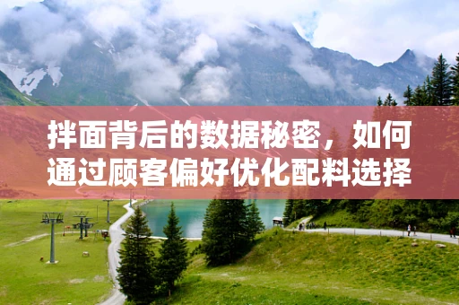 拌面背后的数据秘密，如何通过顾客偏好优化配料选择？