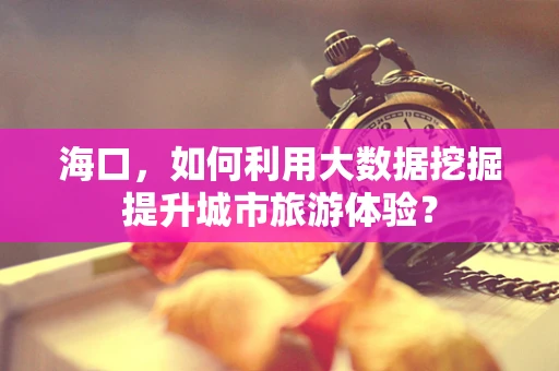 海口，如何利用大数据挖掘提升城市旅游体验？
