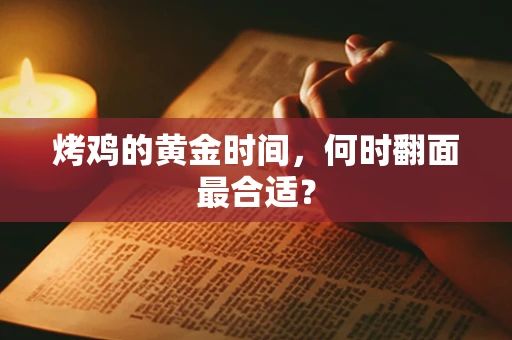 烤鸡的黄金时间，何时翻面最合适？
