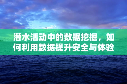 潜水活动中的数据挖掘，如何利用数据提升安全与体验？