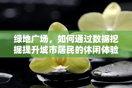 绿地广场，如何通过数据挖掘提升城市居民的休闲体验？