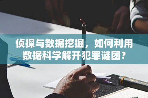 侦探与数据挖掘，如何利用数据科学解开犯罪谜团？