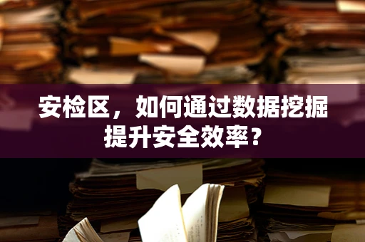 安检区，如何通过数据挖掘提升安全效率？