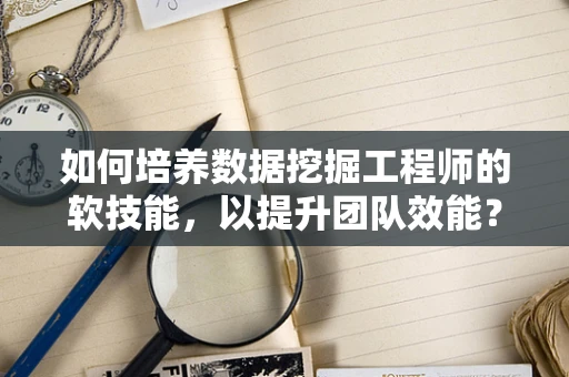 如何培养数据挖掘工程师的软技能，以提升团队效能？