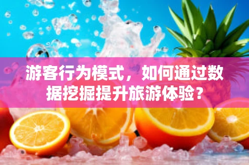 游客行为模式，如何通过数据挖掘提升旅游体验？