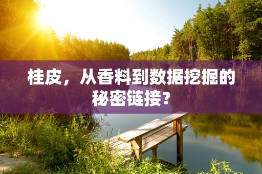 桂皮，从香料到数据挖掘的秘密链接？