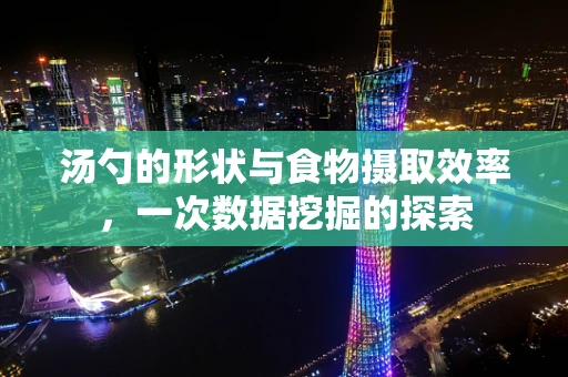 汤勺的形状与食物摄取效率，一次数据挖掘的探索