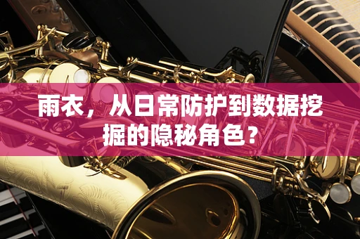 雨衣，从日常防护到数据挖掘的隐秘角色？