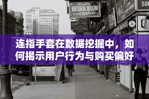 连指手套在数据挖掘中，如何揭示用户行为与购买偏好的隐秘联系？