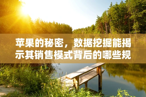 苹果的秘密，数据挖掘能揭示其销售模式背后的哪些规律？