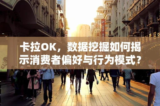 卡拉OK，数据挖掘如何揭示消费者偏好与行为模式？
