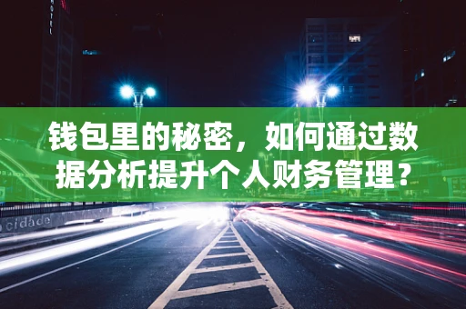 钱包里的秘密，如何通过数据分析提升个人财务管理？