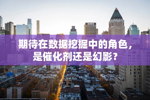 期待在数据挖掘中的角色，是催化剂还是幻影？