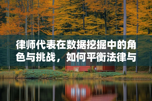 律师代表在数据挖掘中的角色与挑战，如何平衡法律与技术的边界？