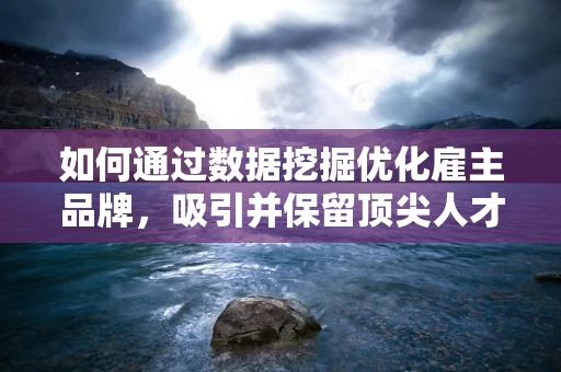 如何通过数据挖掘优化雇主品牌，吸引并保留顶尖人才？