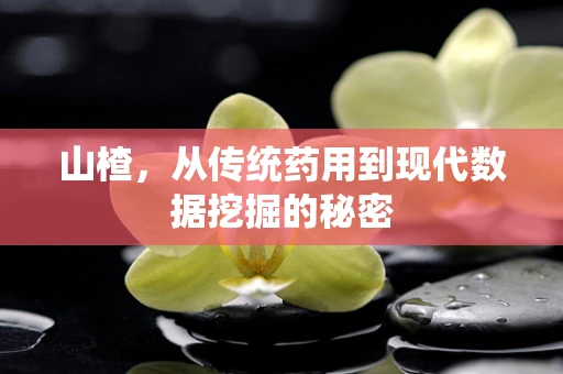 山楂，从传统药用到现代数据挖掘的秘密