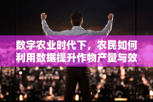 数字农业时代下，农民如何利用数据提升作物产量与效率？