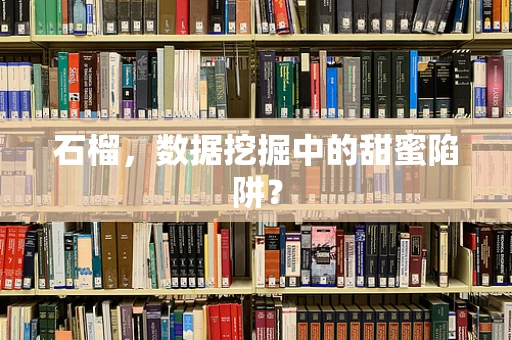 石榴，数据挖掘中的甜蜜陷阱？