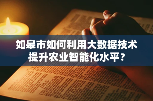 如皋市如何利用大数据技术提升农业智能化水平？