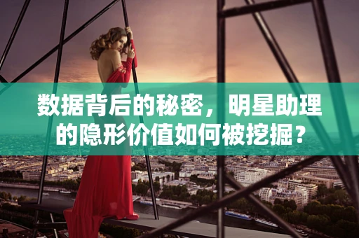 数据背后的秘密，明星助理的隐形价值如何被挖掘？