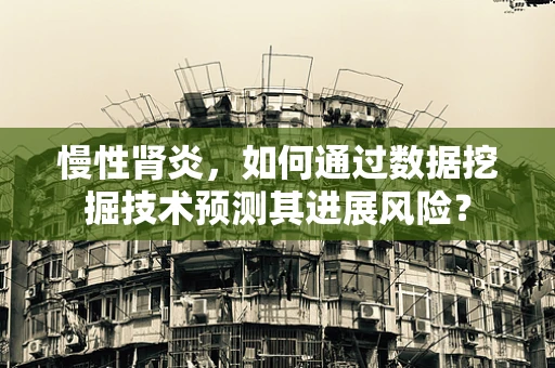 慢性肾炎，如何通过数据挖掘技术预测其进展风险？