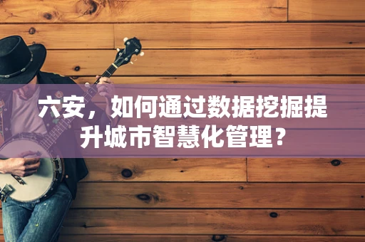 六安，如何通过数据挖掘提升城市智慧化管理？