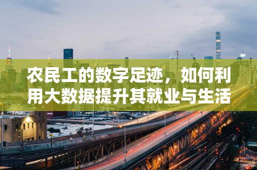 农民工的数字足迹，如何利用大数据提升其就业与生活质量？