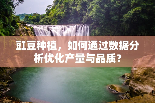 豇豆种植，如何通过数据分析优化产量与品质？