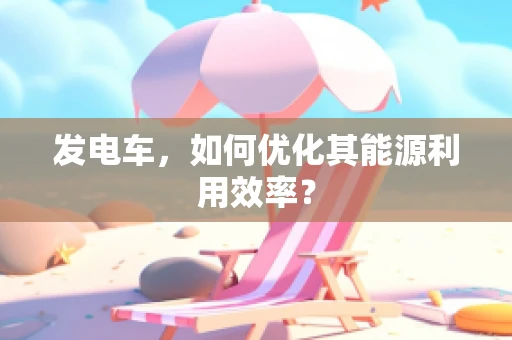 发电车，如何优化其能源利用效率？