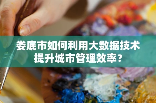 娄底市如何利用大数据技术提升城市管理效率？