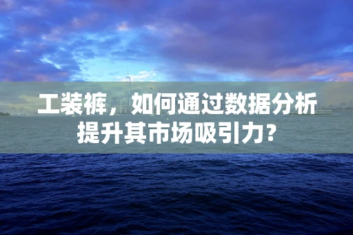 工装裤，如何通过数据分析提升其市场吸引力？