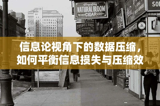 信息论视角下的数据压缩，如何平衡信息损失与压缩效率？