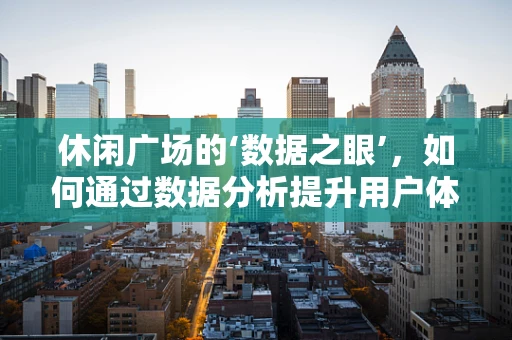 休闲广场的‘数据之眼’，如何通过数据分析提升用户体验？