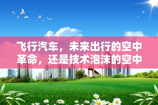 飞行汽车，未来出行的空中革命，还是技术泡沫的空中楼阁？