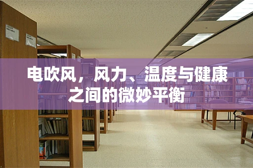 电吹风，风力、温度与健康之间的微妙平衡