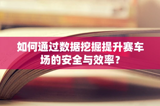 如何通过数据挖掘提升赛车场的安全与效率？