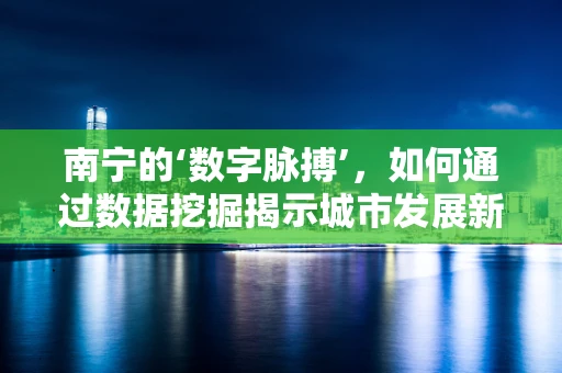 南宁的‘数字脉搏’，如何通过数据挖掘揭示城市发展新机遇？